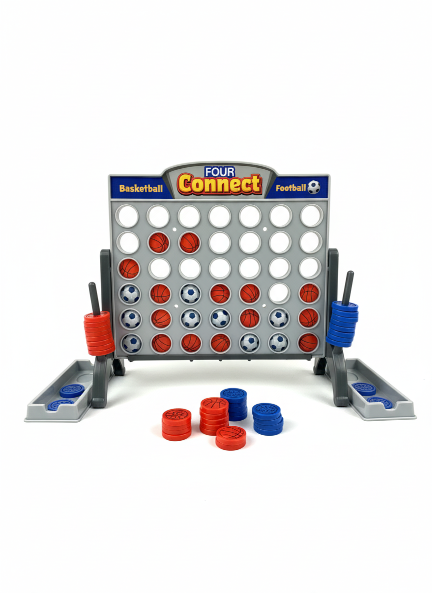 Basketball Football Connect 4 Game