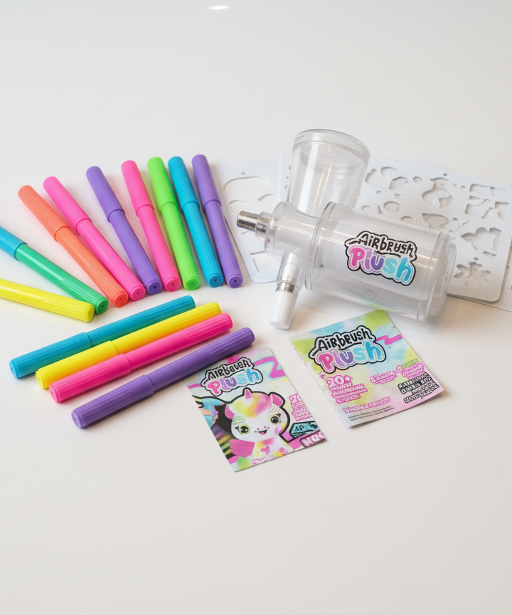 Airbrush Plush™ Neon Airbrush Refill Kit
