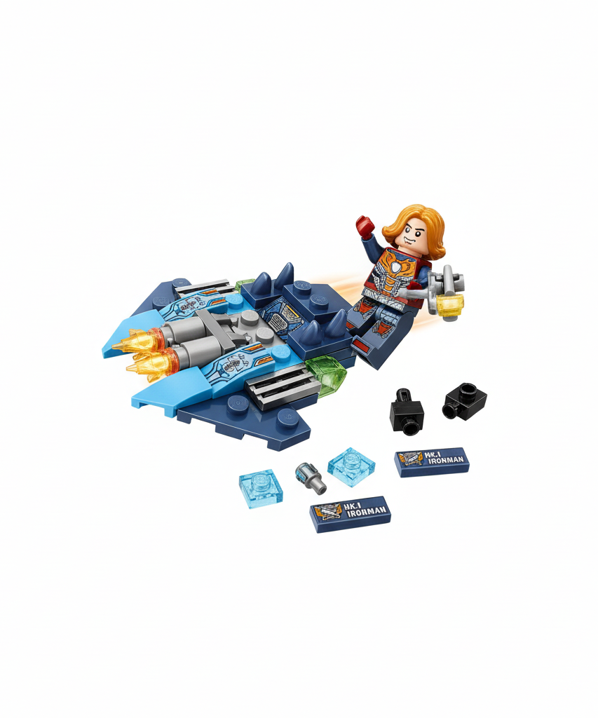 OBM Vengeance AHeroes 8-in-1 Mini-Figure Building Block Collection