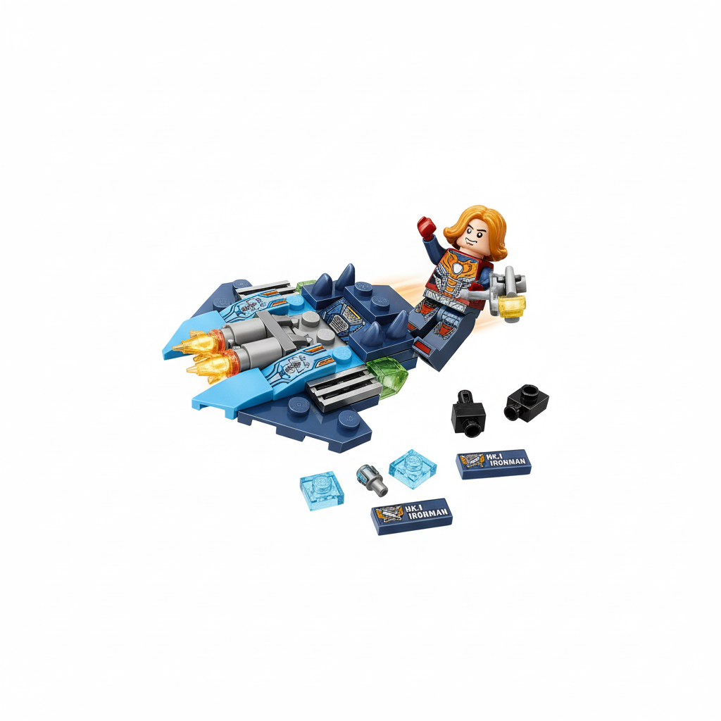 OBM Vengeance AHeroes 8-in-1 Mini-Figure Building Block Collection