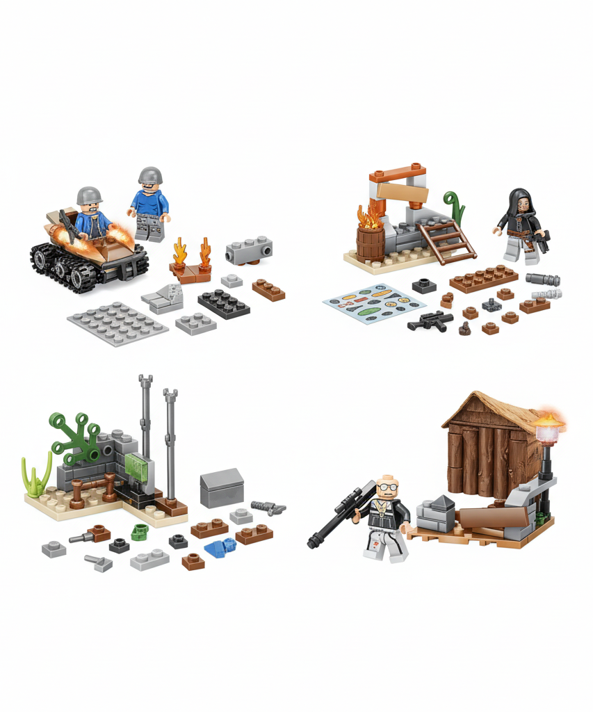 TENMA BATTLEGROUNDS Building Blocks Collection
