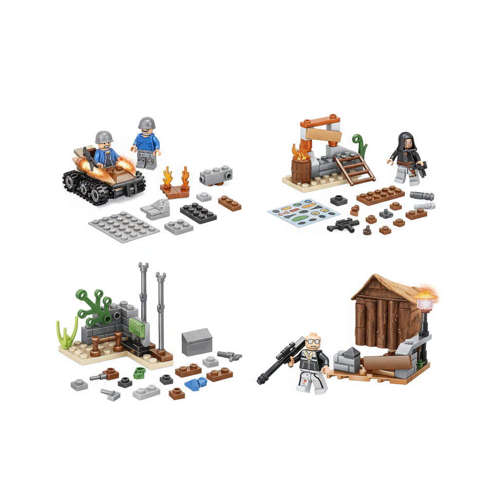 TENMA BATTLEGROUNDS Building Blocks Collection