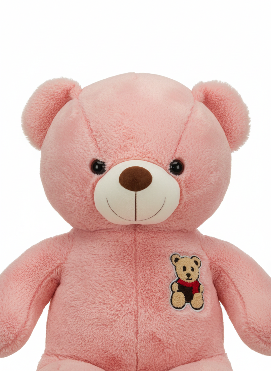 Pink Teddy Bear Soft Toy