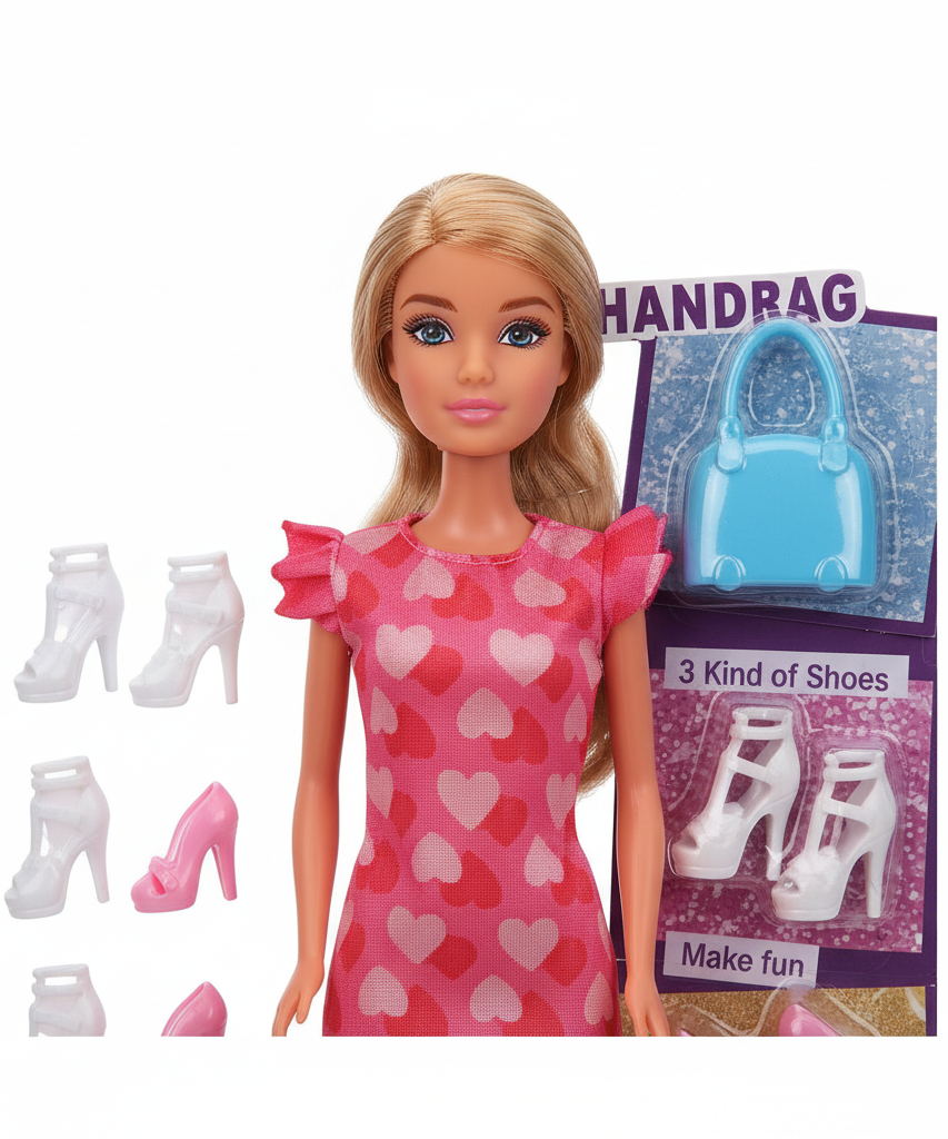Anlily Collection Let's Change Fashion Doll Set