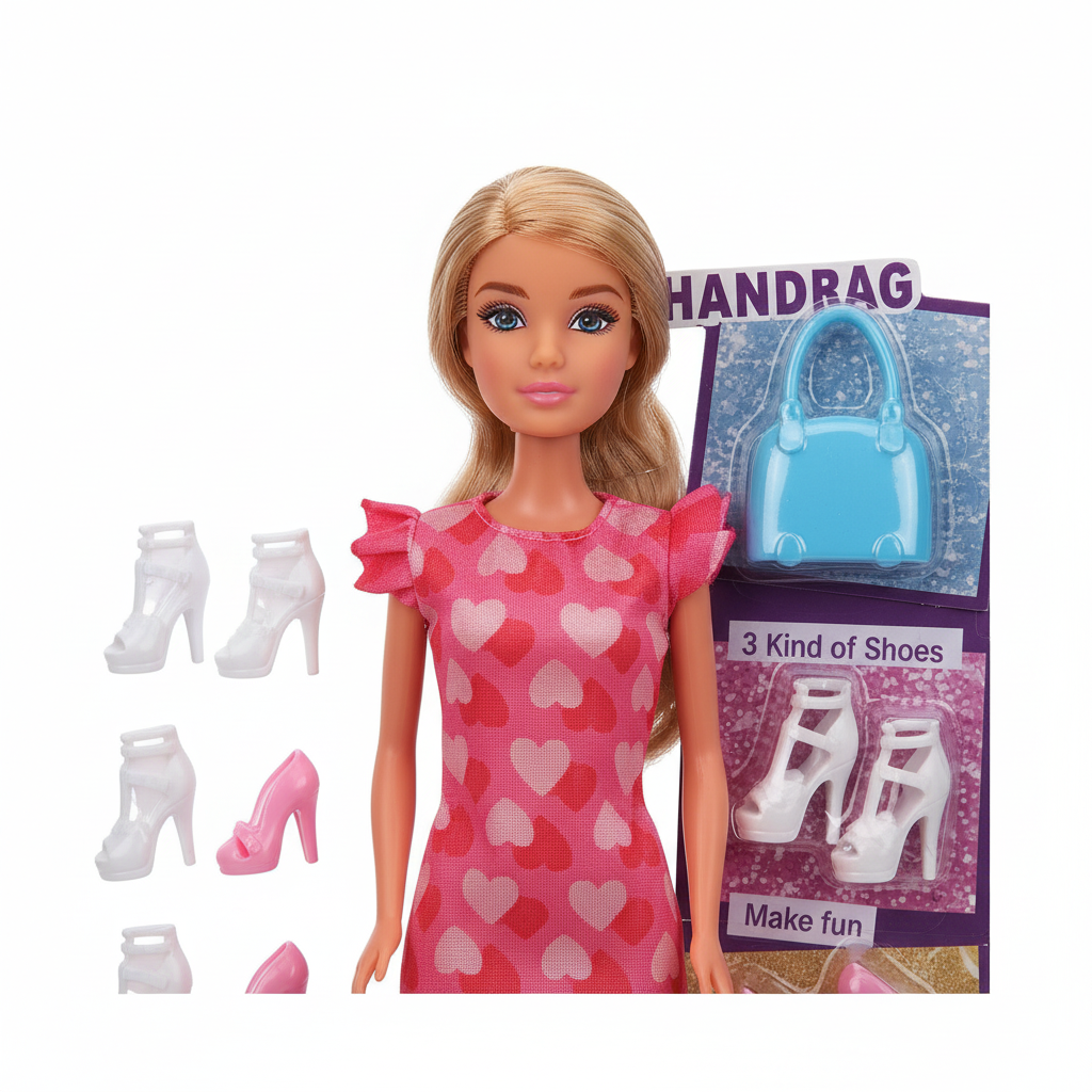 Anlily Collection Let's Change Fashion Doll Set