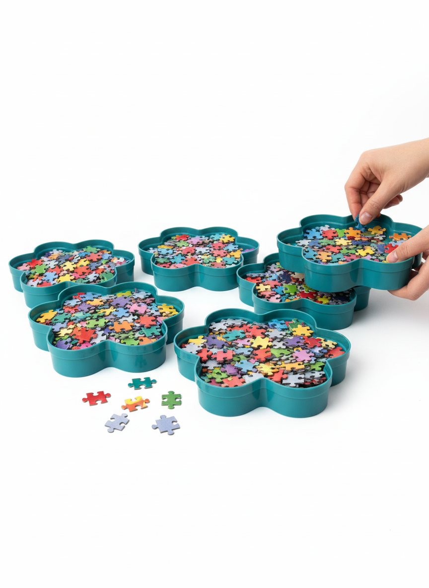 Store Puzzle 6X Puzzle Trays