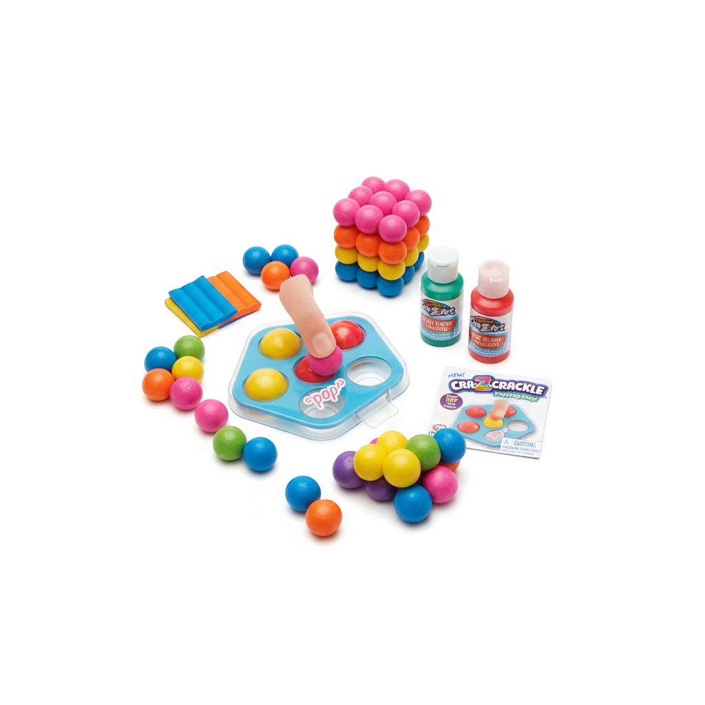 Cra-Z-Art Cra-Z-Crackle Popping Clay!