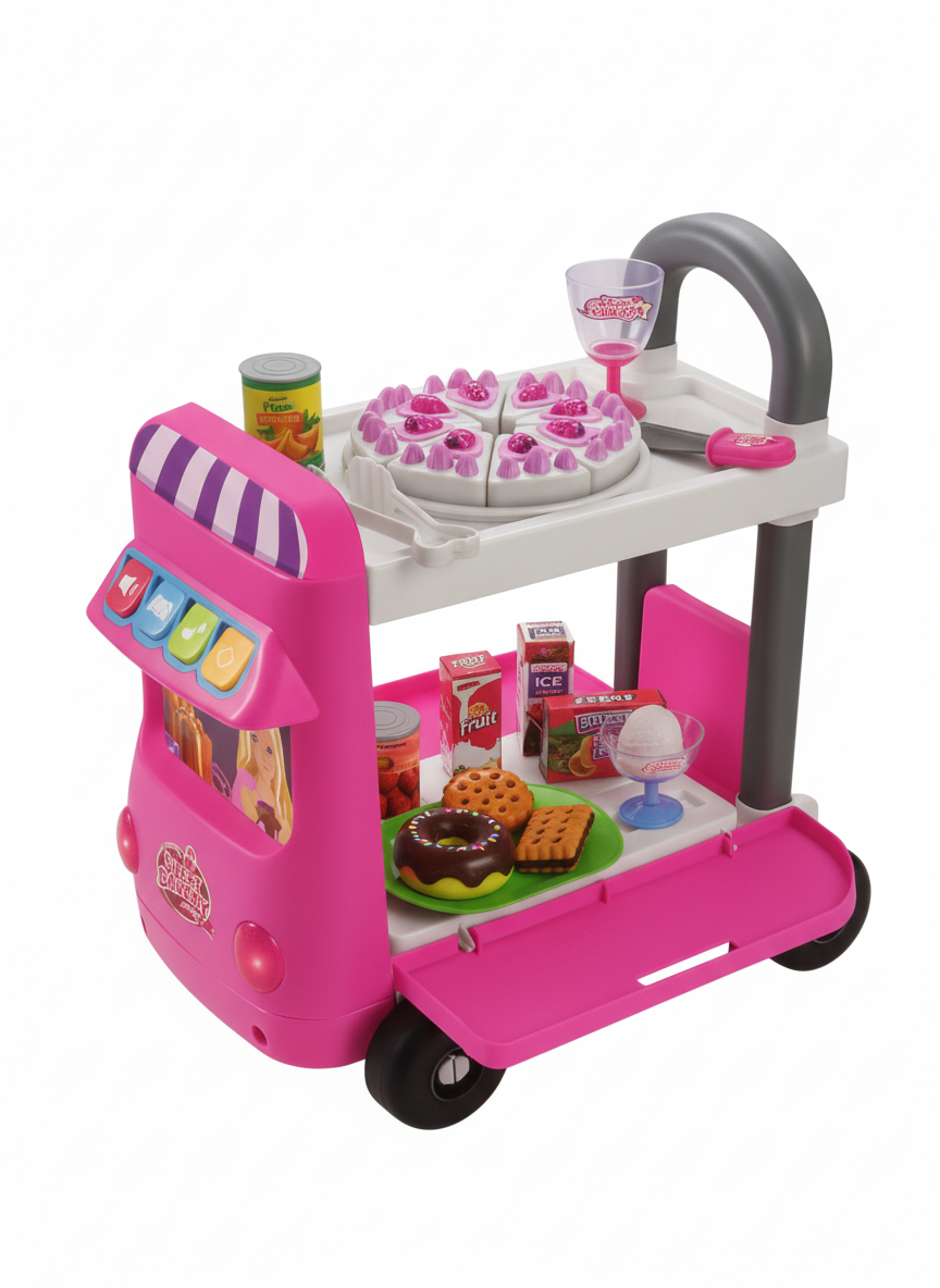 Sweet Bakery Multi - Function Tableware Carts