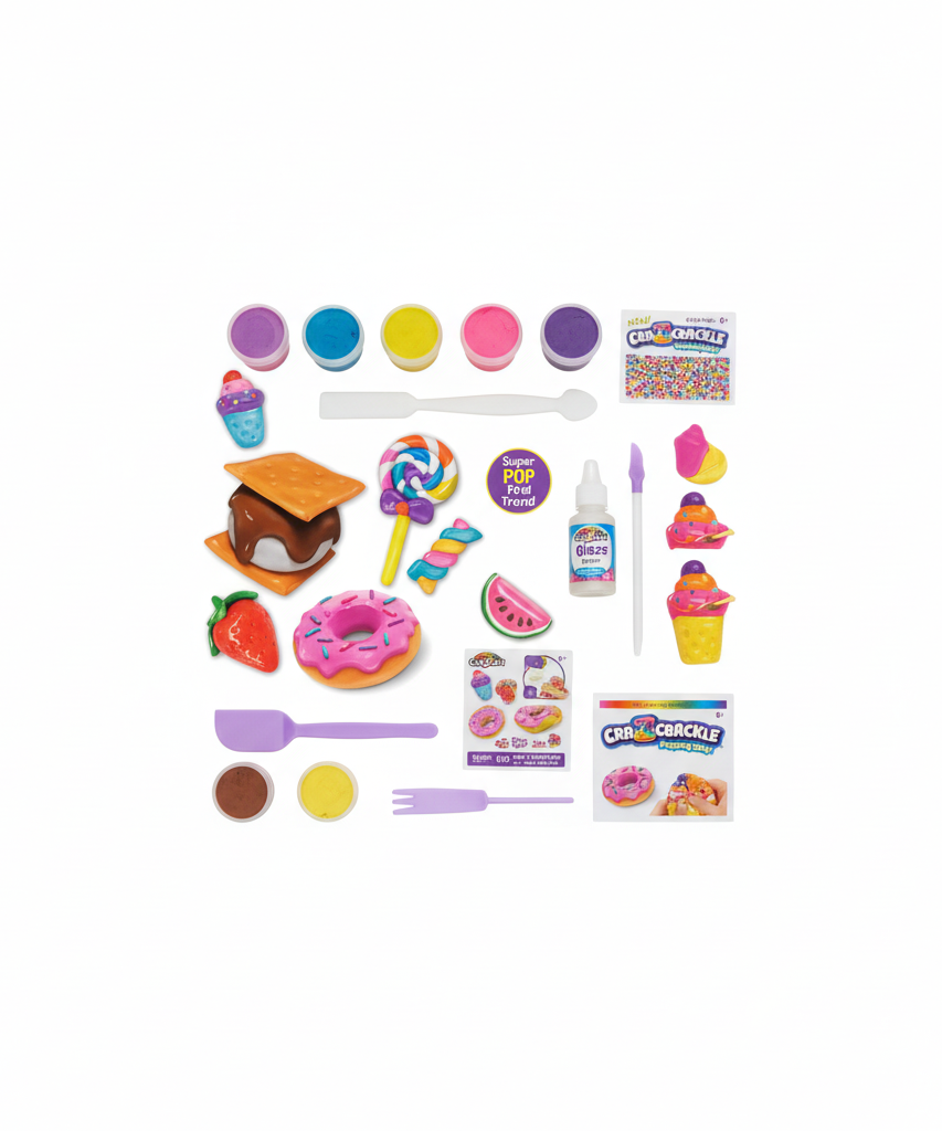 CRA-Z-CRACKLE Popping Clay! Create & Crack SWEET TREATS!