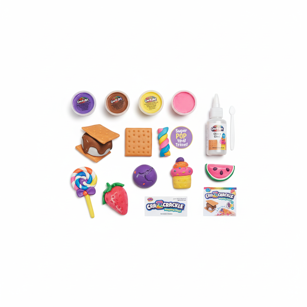 Cra-Z-Art Cra-Z-Crackle Popping Clay