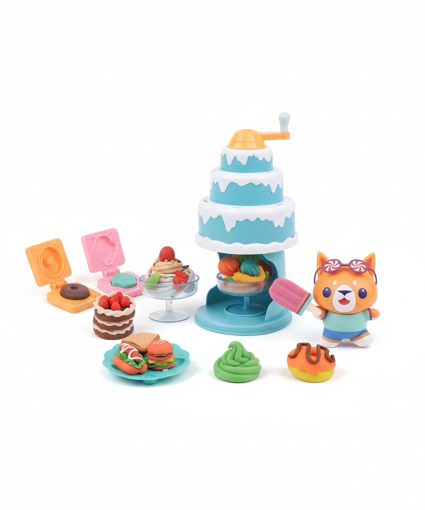 DIY Puzzle Color Mud Set
