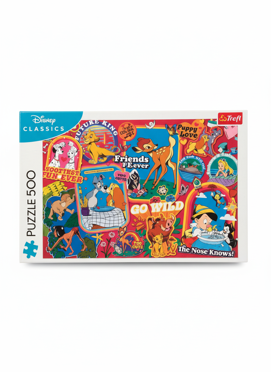 Puzzle Disney Classics Friends Together  Trefl 500 PCS