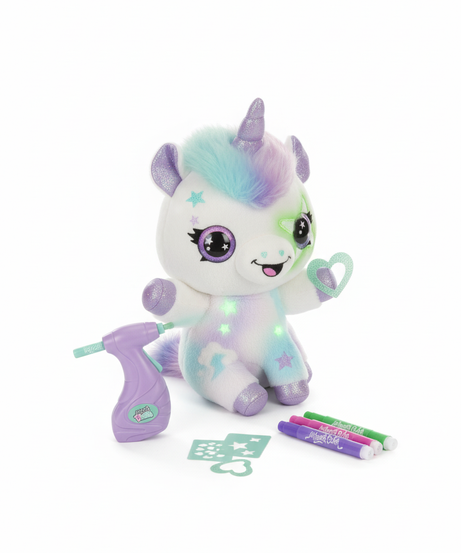 Air Brush Plush Magic Unicorn
