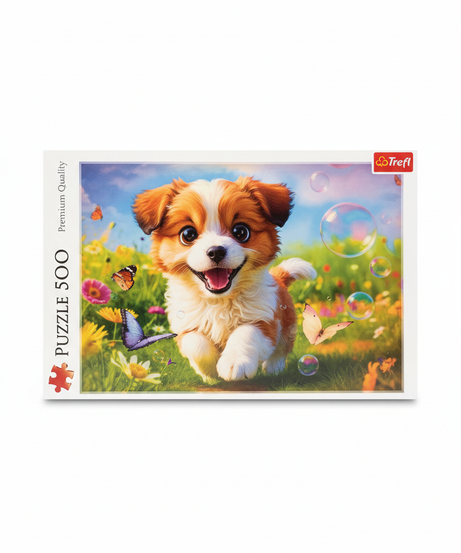 Dog With Butterfly Premium Quality Trefl Puzzle