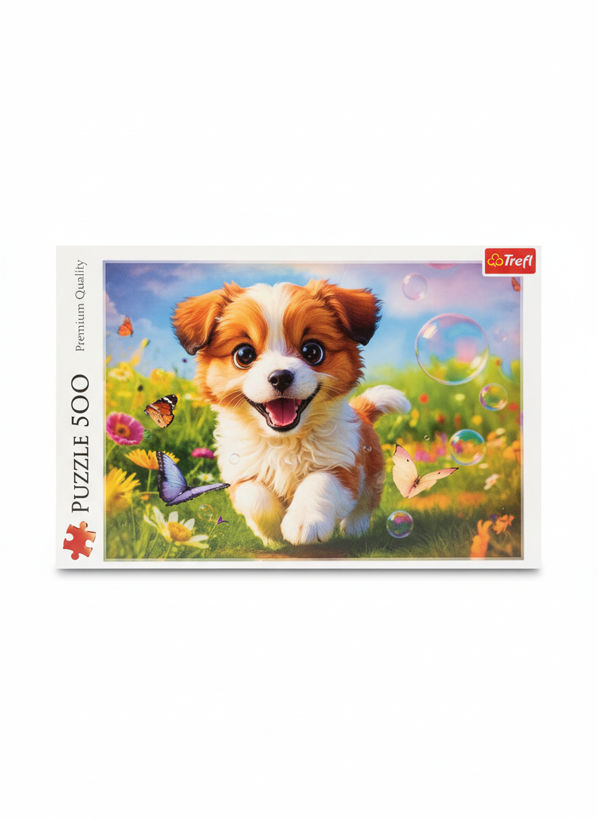 Dog With Butterfly Premium Quality Trefl Puzzle