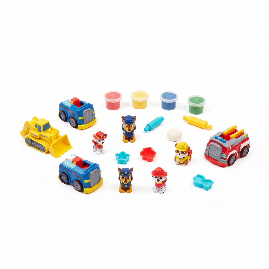 Paw Patrol Color Dough Play