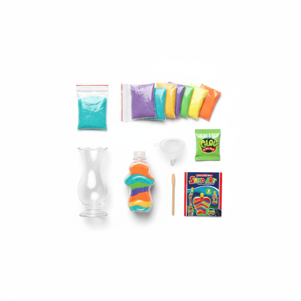 Color Day Create Your Own Sand Art DIY Room Decor