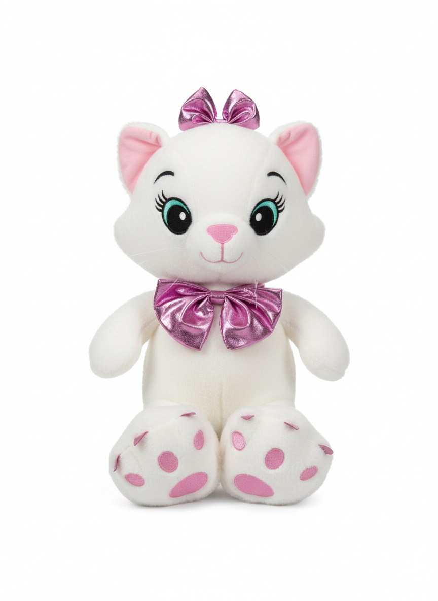 White Cat Soft Toy 55CM