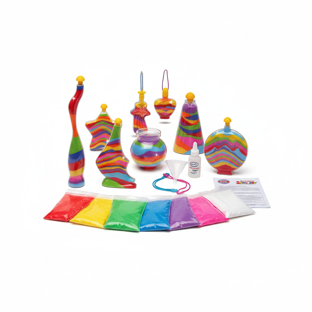 Color Day Create Your Own Sand Art DIY Room Decor Kit