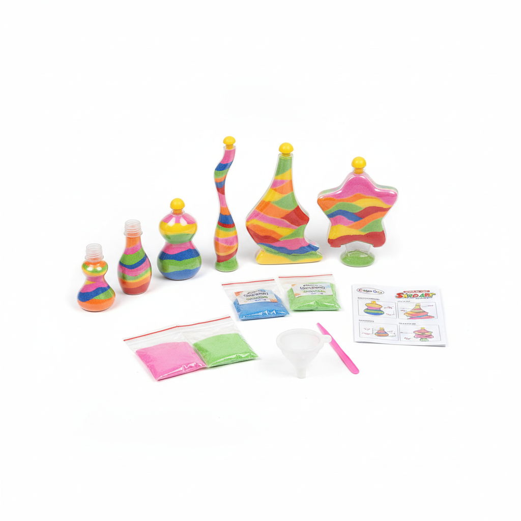 Color Day DIY Sand Art Room Decor Kit