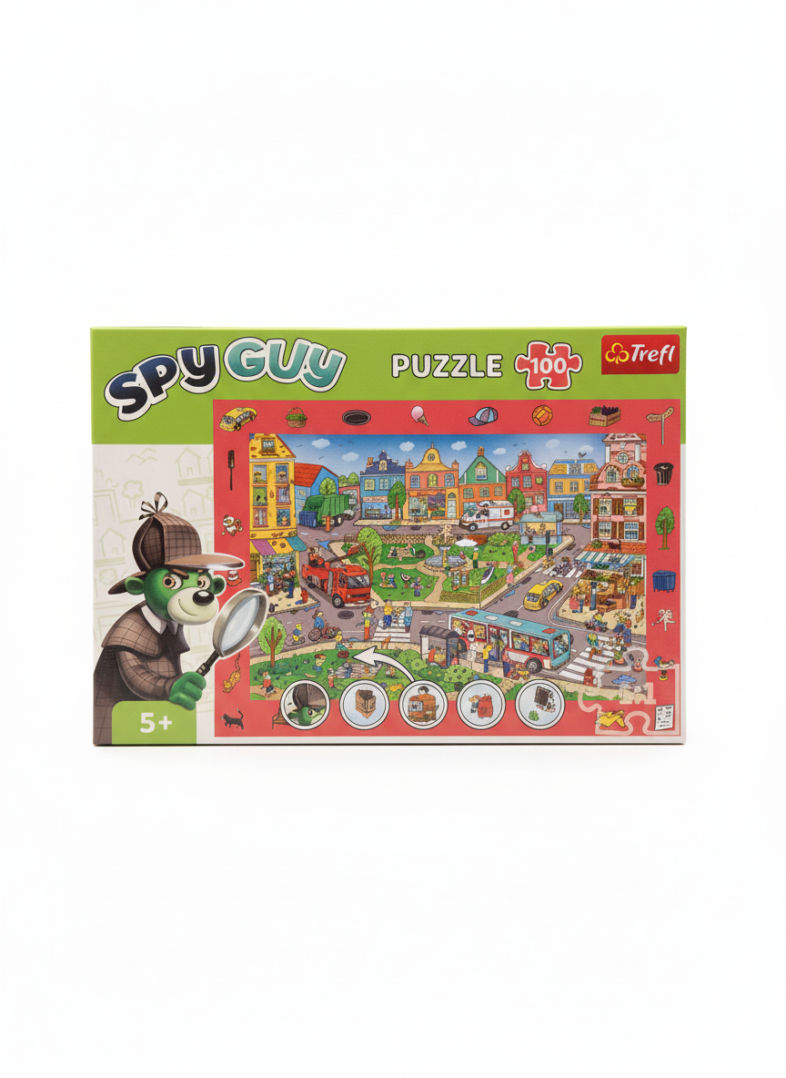 Spy Guy Trefl puzzle 100 PSC