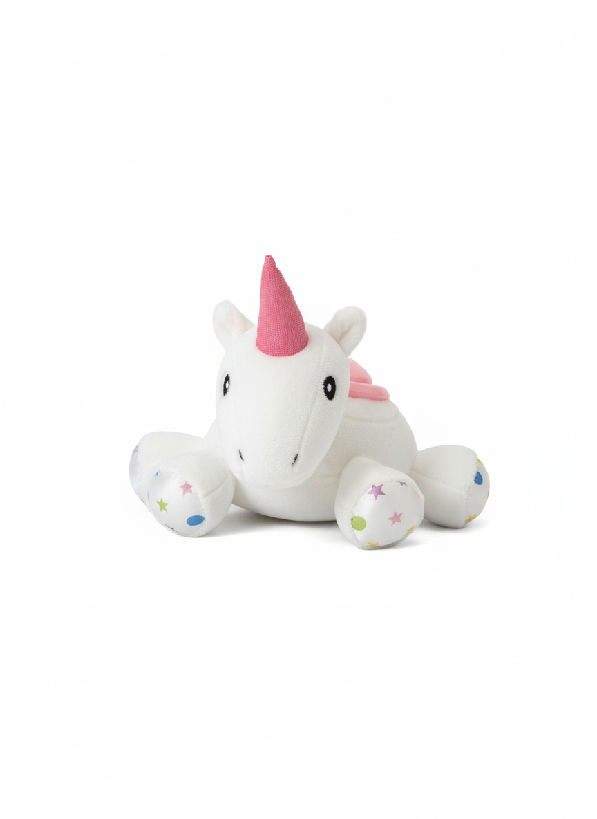 Whimsical Starry Unicorn Turtle Plush