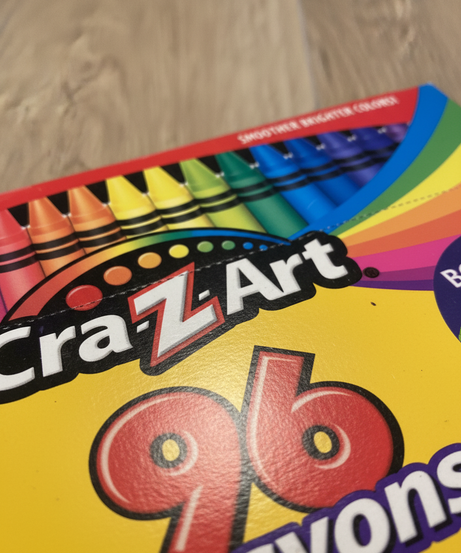 Smoother Brighter Colors 96 Crayons