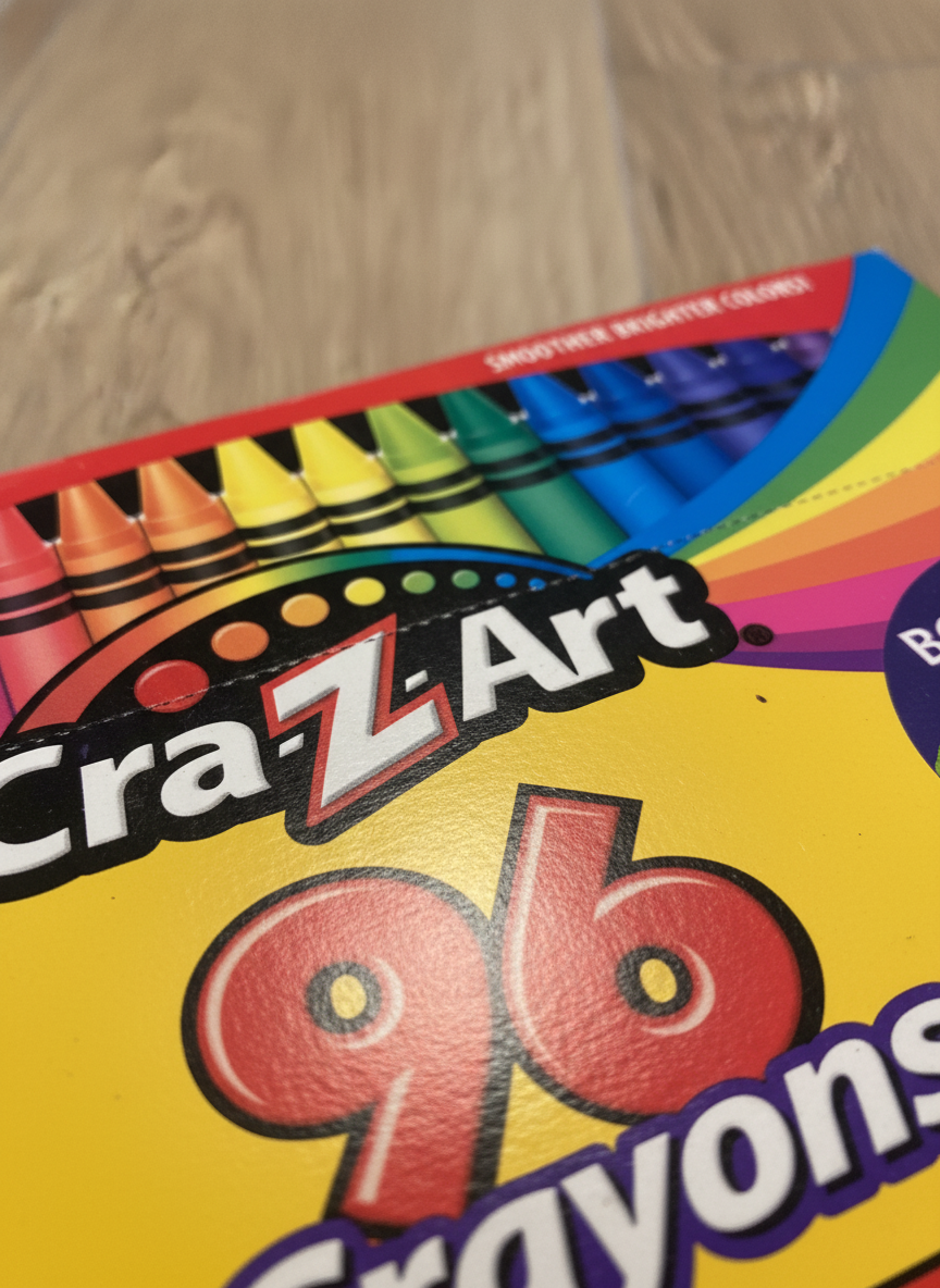 Smoother Brighter Colors 96 Crayons
