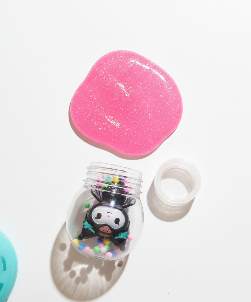 Glitter Slime & Mystery Character Capsule