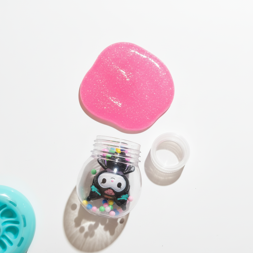 Glitter Slime & Mystery Character Capsule
