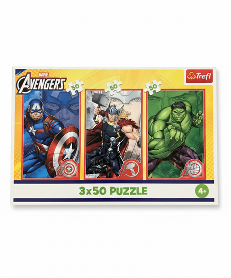 Avengers Trefl 3*50 Puzzle