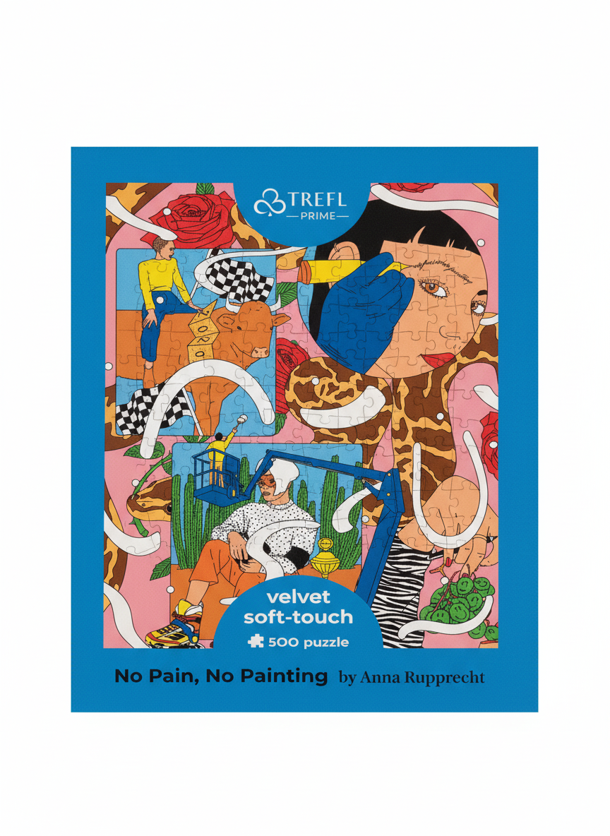 Velvet Soft Touch 500 PCS Puzzle
