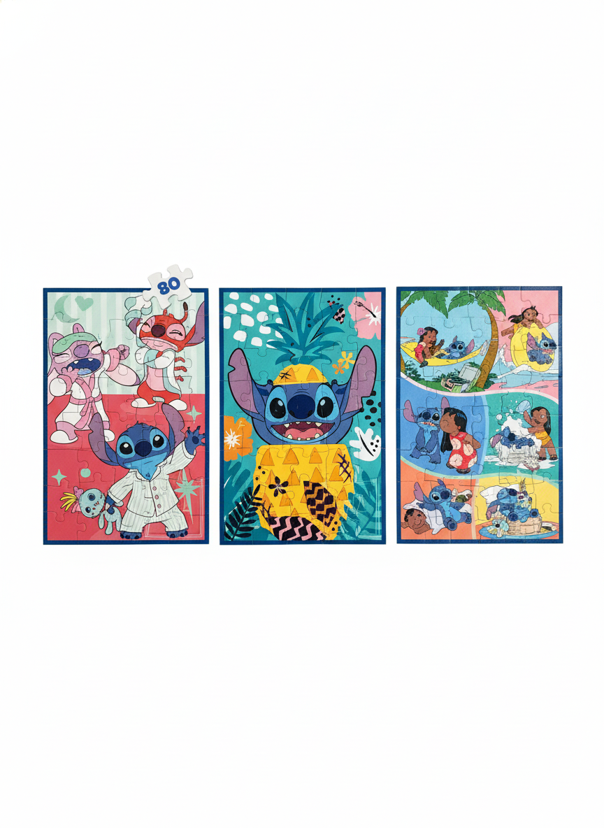 Stitch Trefl 3*80 Puzzle
