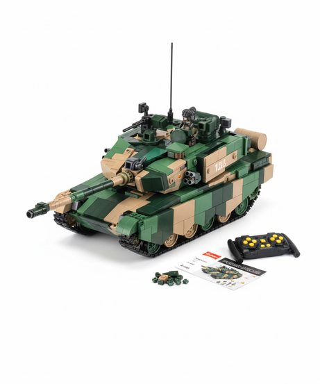 Sluban ZTZ-99AS 1/35 Scale RC Tank Building Block Set