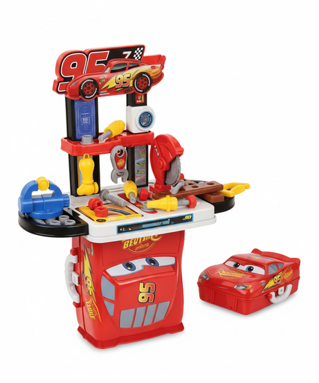 Disney Pixar Cars 3-in-1 Suitcase Construction Workshop