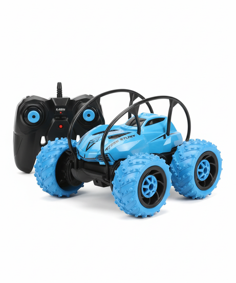 MKB Stunt General Mobilization Four Wheel Stunt Blue Car