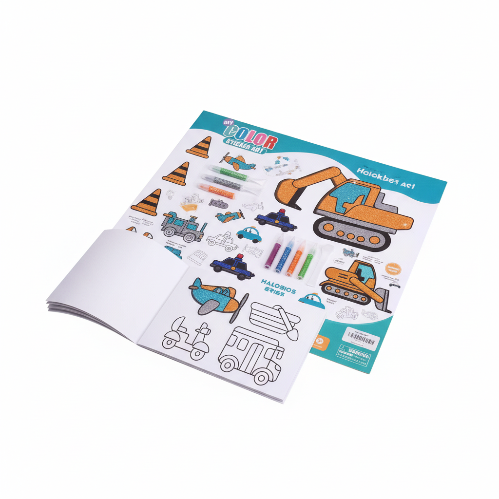 Halobios Series DIY Color Sticker Art 3D
