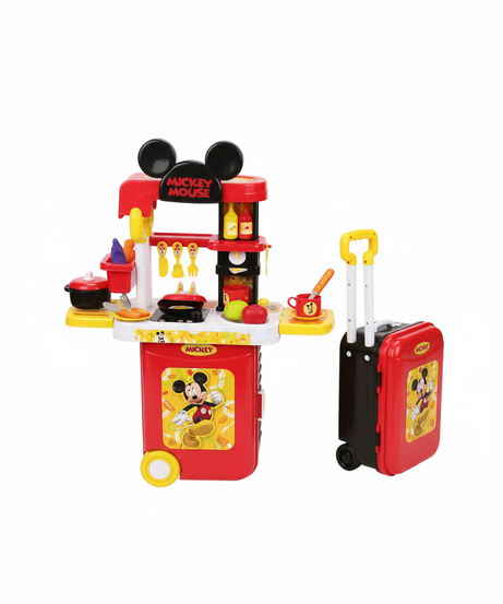 Mickey Mouse  3 In 1 Kitchen Travel Play Set