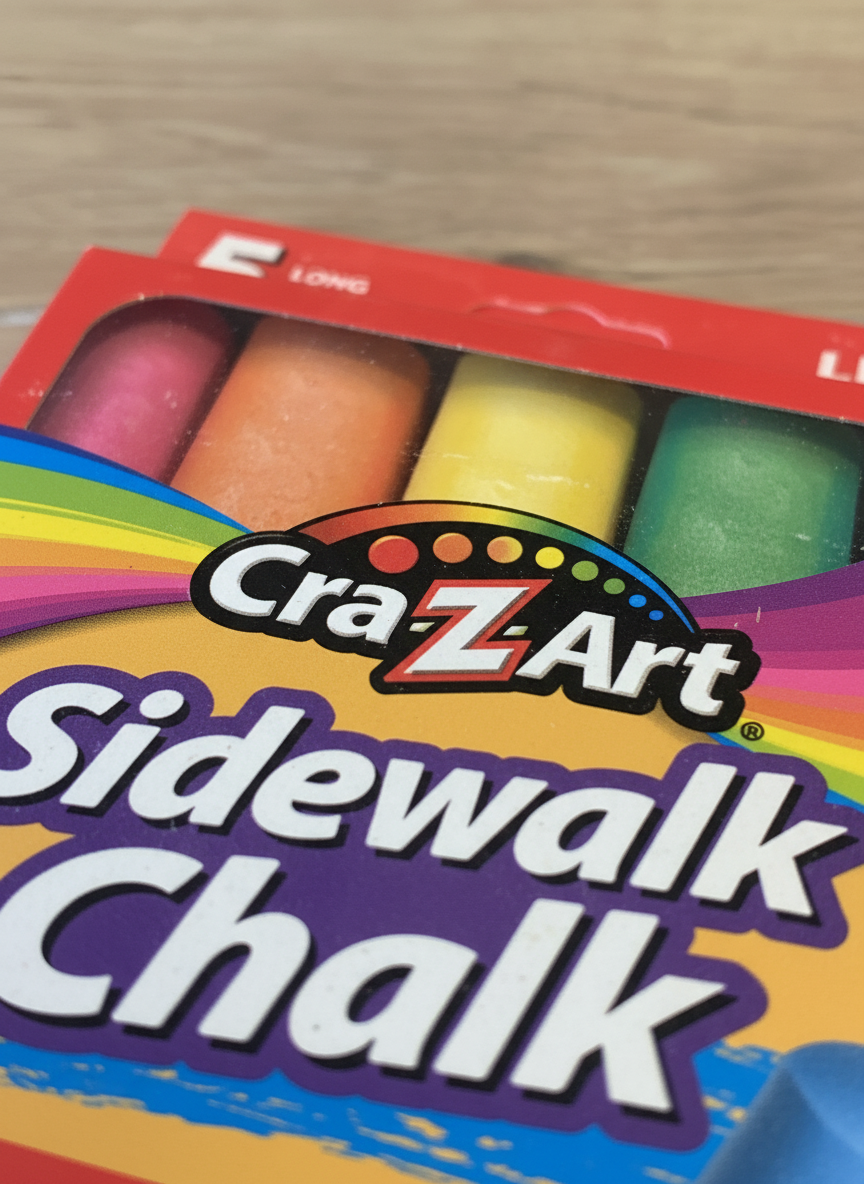 Side Walk Chalk 5 PCS