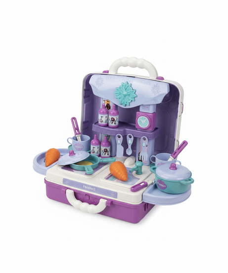 Frozen II 3 In 1 Suitcase Kitchen Play Set