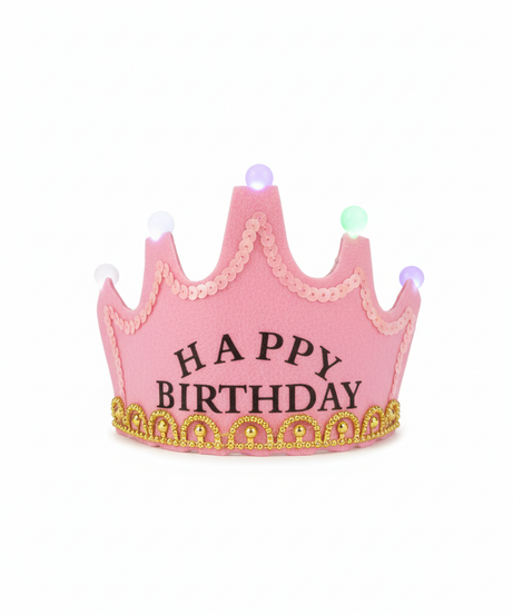 Birthday Crown With Light