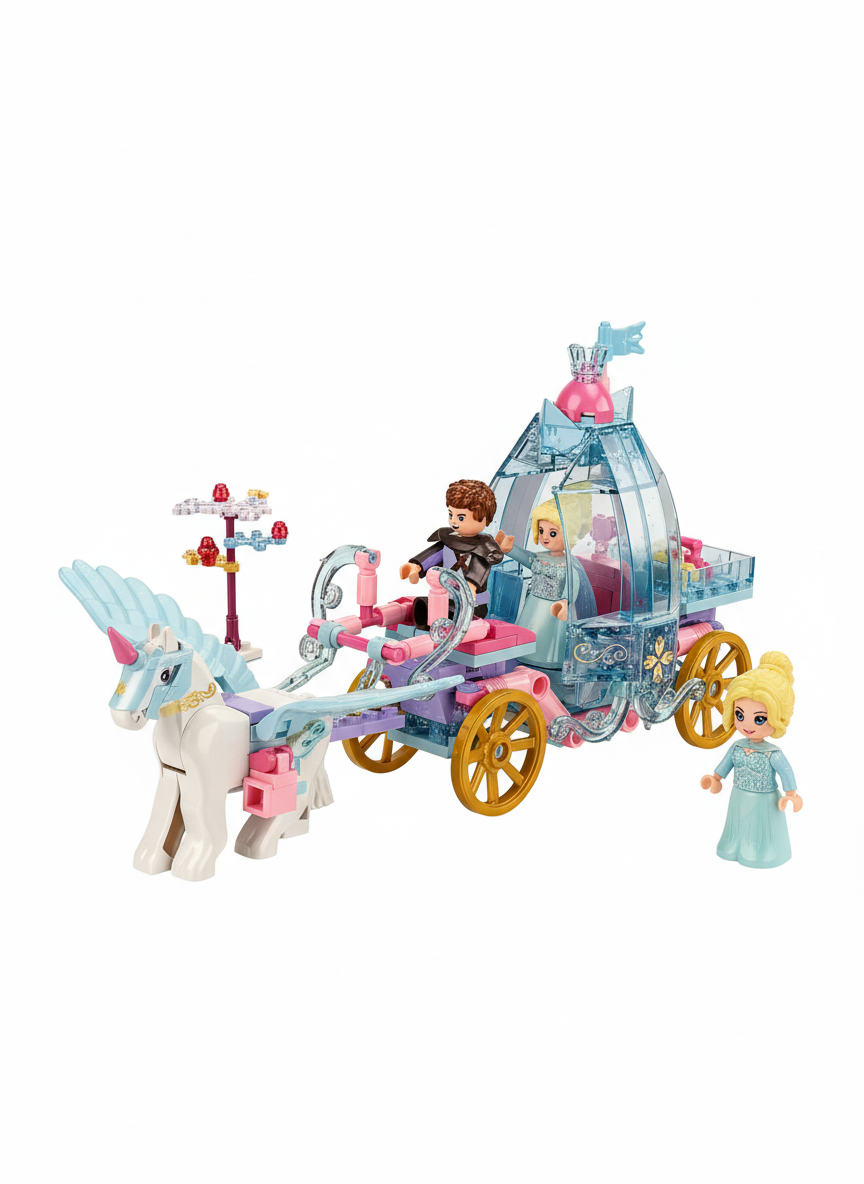 Fairy Tales of Winter-Carriage 191 PCS Lego