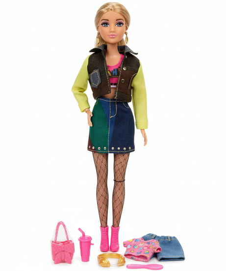 Anlily Fashion Girl Jeans Doll - Multi Style Jeans Series
