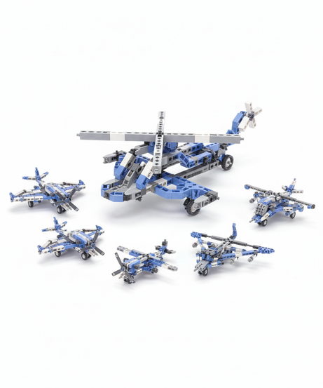Inventor Engino Play To Invent 16-In-1 Aircrafts Models