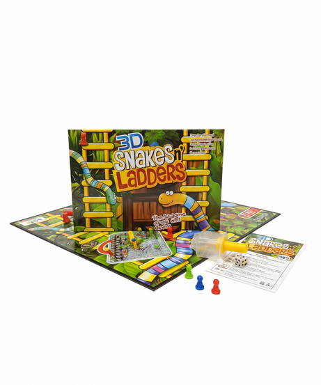 3D Snakes 'n' Ladders