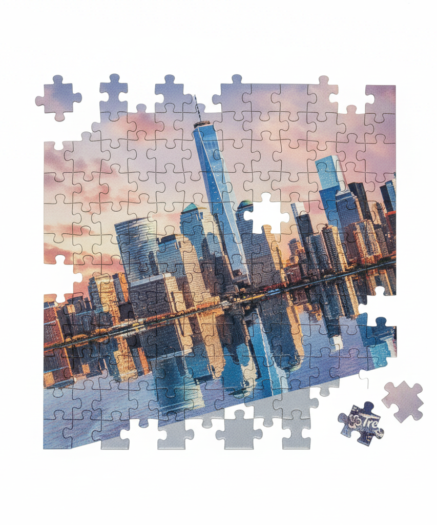 Trefl Panorama Puzzle 1000 - New York City Skyline