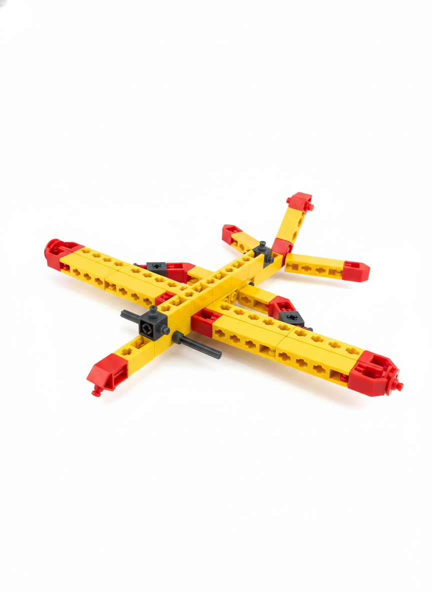 Engino Play To Invent 3 Models Snap Fit System