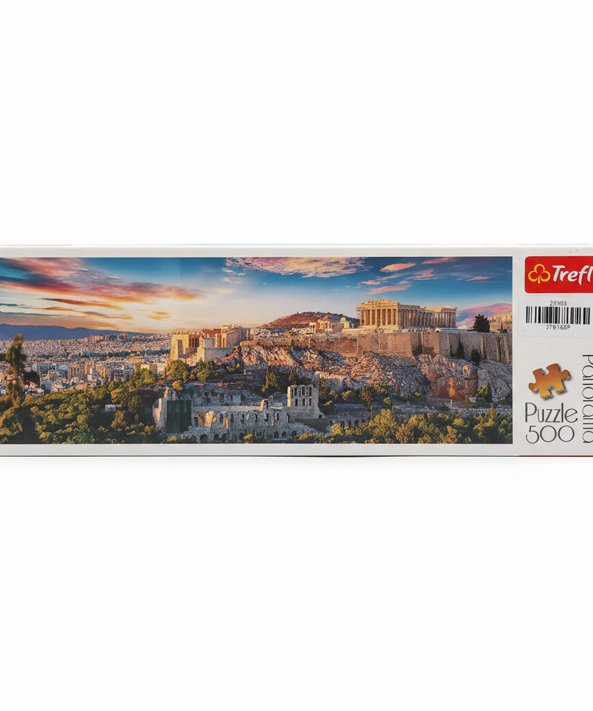 Trefl Panorama Puzzle 500: Acropolis at Sunset