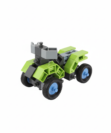 Engino Play To Invent Pico Builds Beach Buggy Snap Fit System