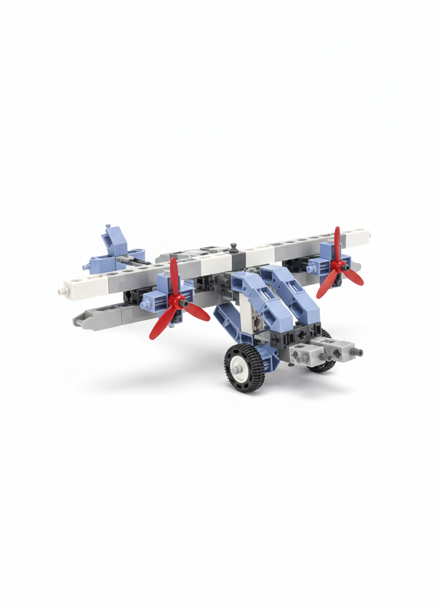 Inventor Engino Play To Invent 8-In-1 Aircrafts Models